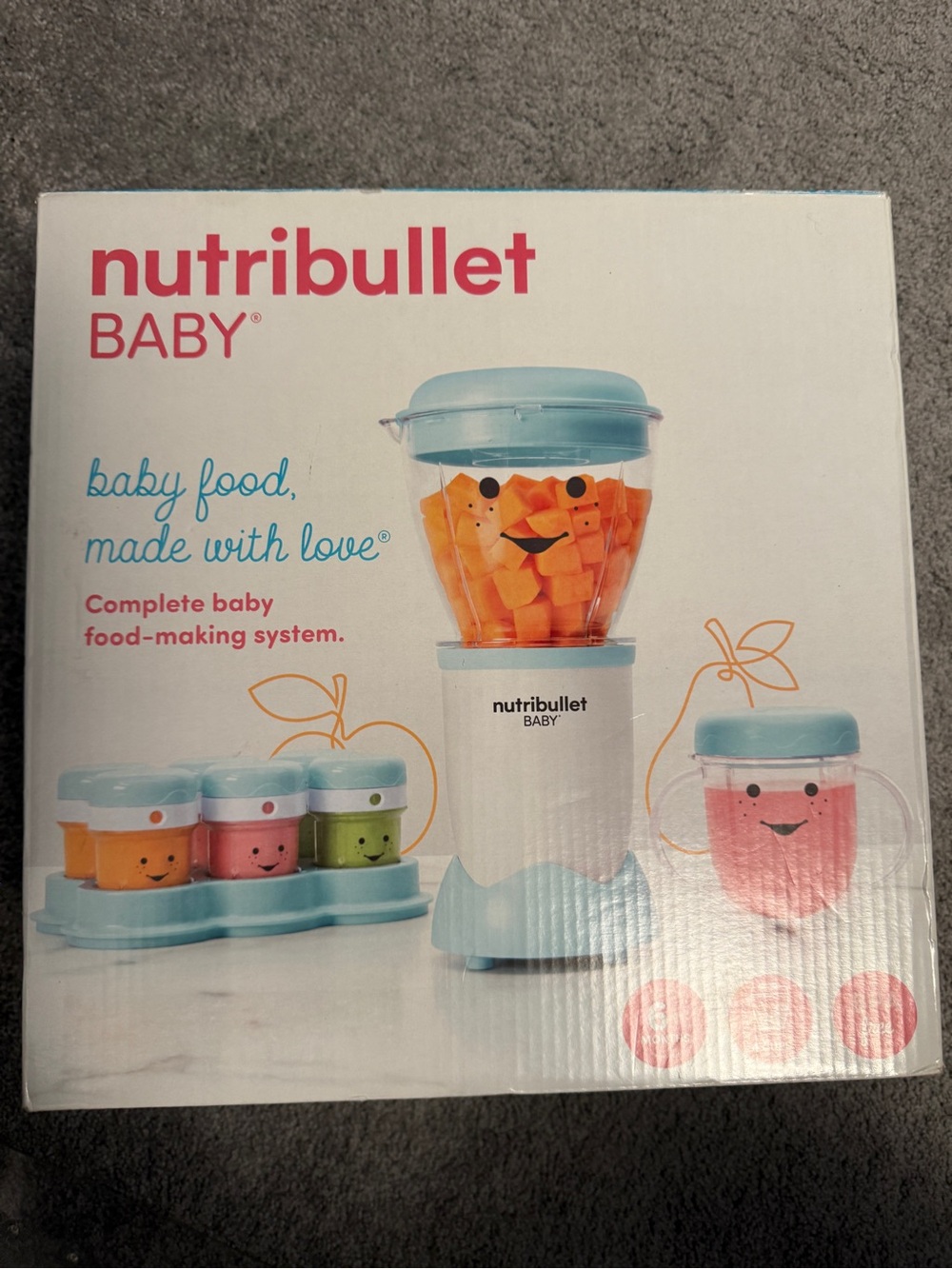 NutriBullet Baby Complete Food-Making System – Never Used